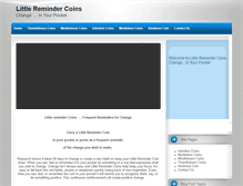 Tablet Screenshot of littleremindercoins.org
